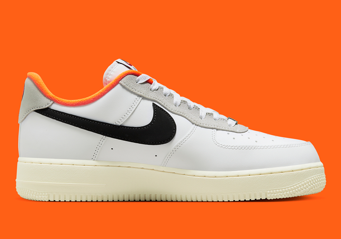 Buy Air Force 1 '07 LV8 'Hoops Pack - White Total Orange' - DX3357 100