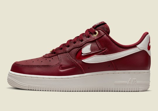 Nike Air Force 1 Low “Logo Pack” Appears In “Team Red” Flair