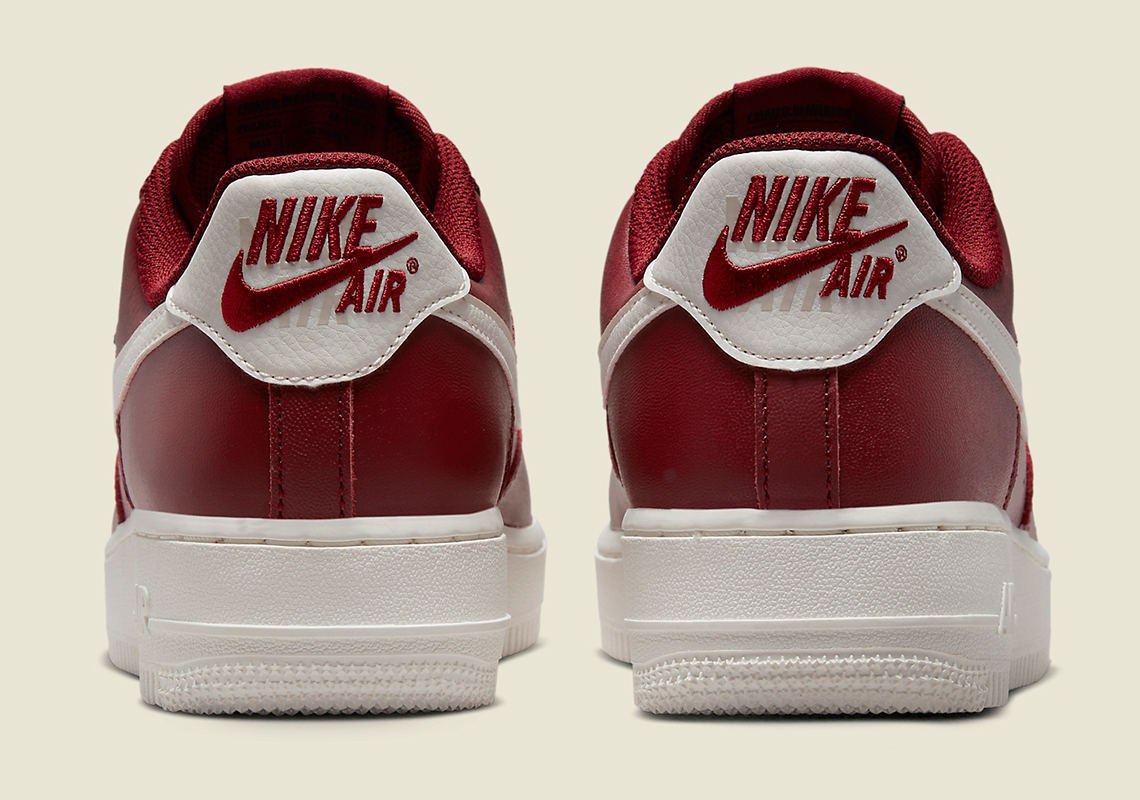 Nike Air Force 1 Low Logo Team Red Dz5616 600 3