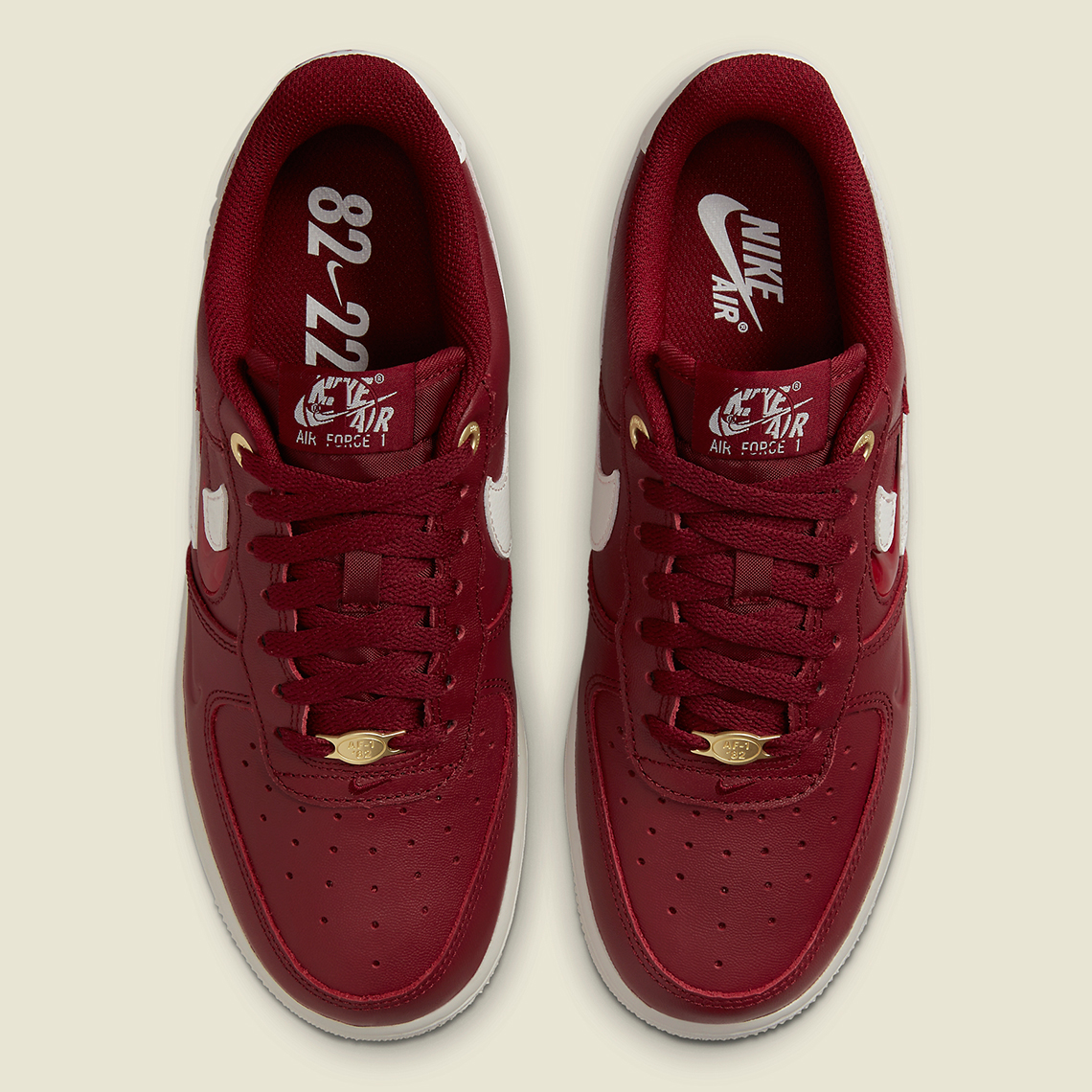 nike air force 1 low logo team red dz5616 600 9