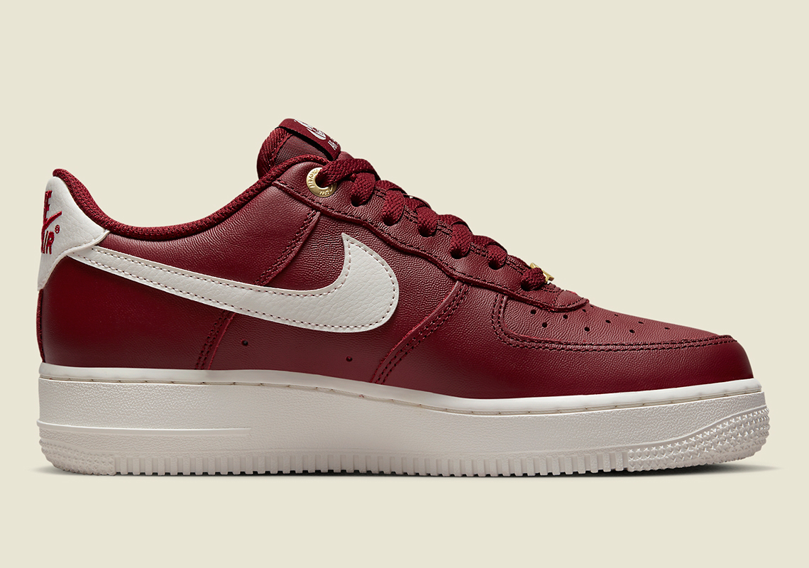 nike air force 1 low all over logo red