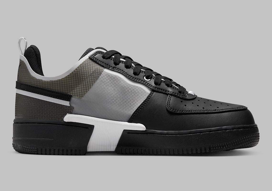 Nike Air Force 1 React Black White DM0573-002 | SneakerNews.com