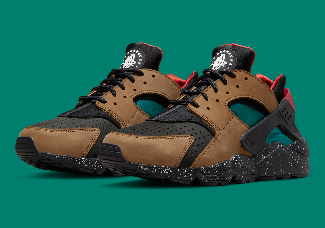 cousin dome practitioner Nike Air Huarache Brown Black Teal DD1068-201 | SneakerNews.com