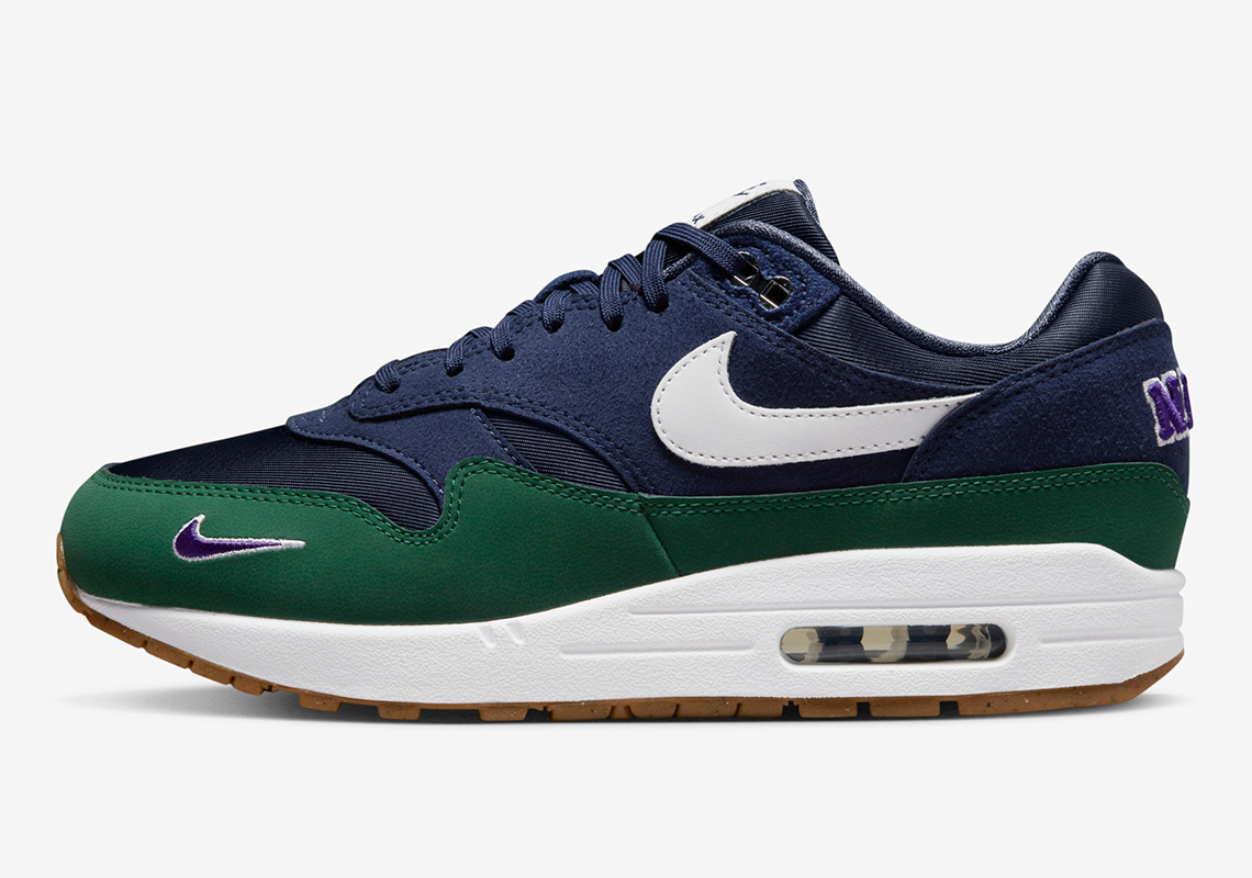 Nike Air Max 1 W QS Obsidian Midnight Navy Gorge Green