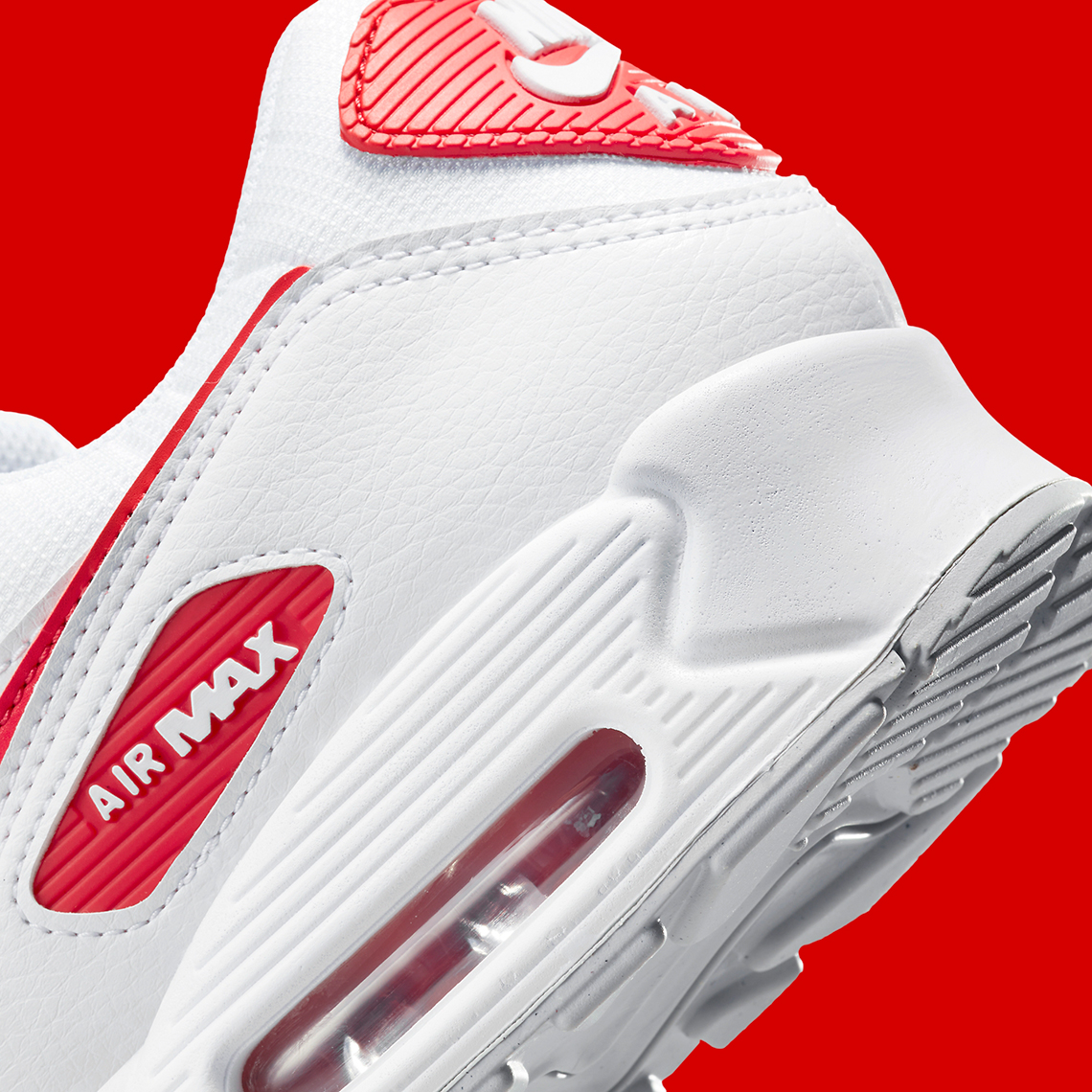 Nike Air Max 90 White Red Grey Dx8966 100 8
