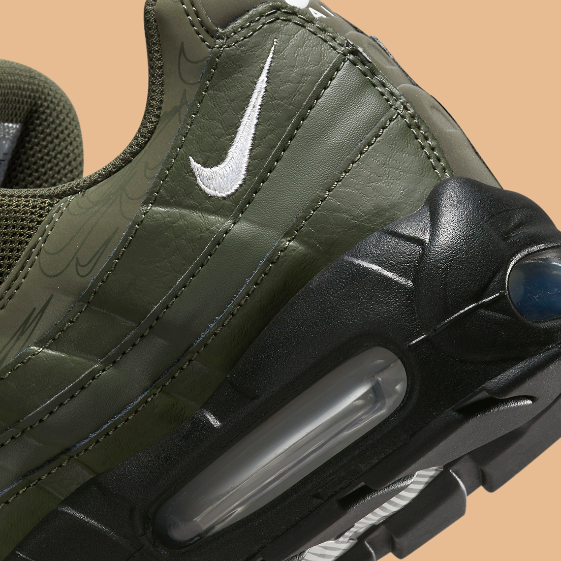 Τεχνολογία Nike Air 95 Olive Reflective Dz4511 300 1