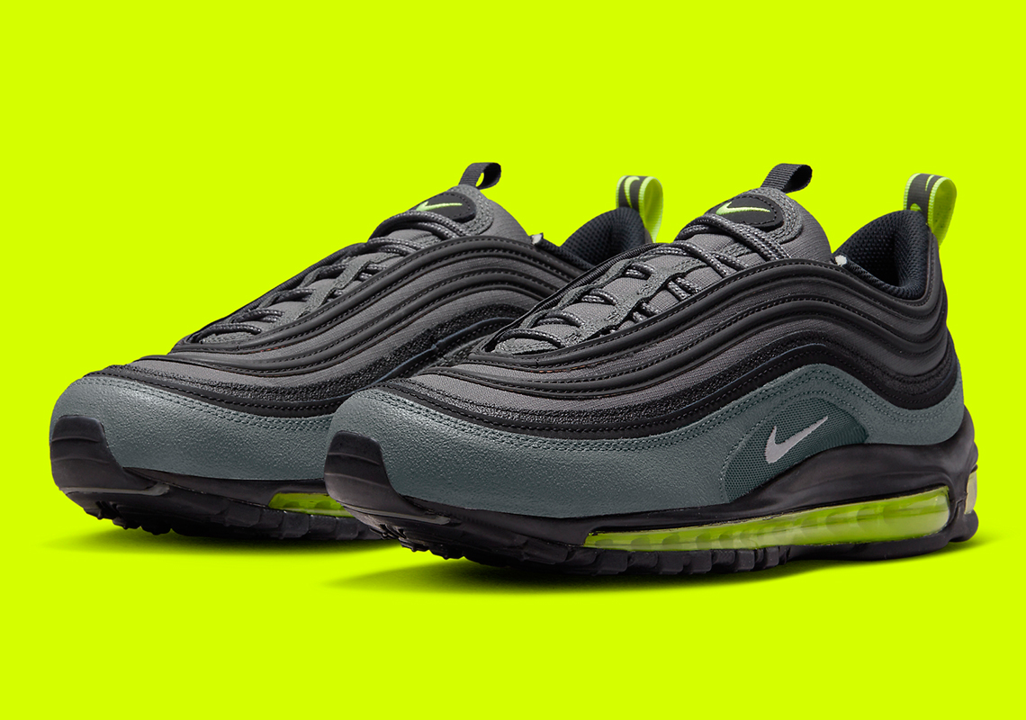 "Spruce" And "Volt" Give The Nike Air Max 97 An "Oregon" Vibe