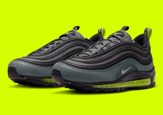 “Spruce” And “Volt” Give The Nike Air Max 97 An “Oregon” Vibe