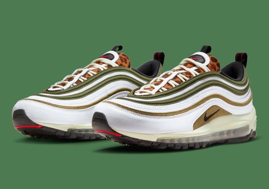 The Nike Air Max 97 Goes Wild With A Leopard Tongue And Reptilian Mudguard