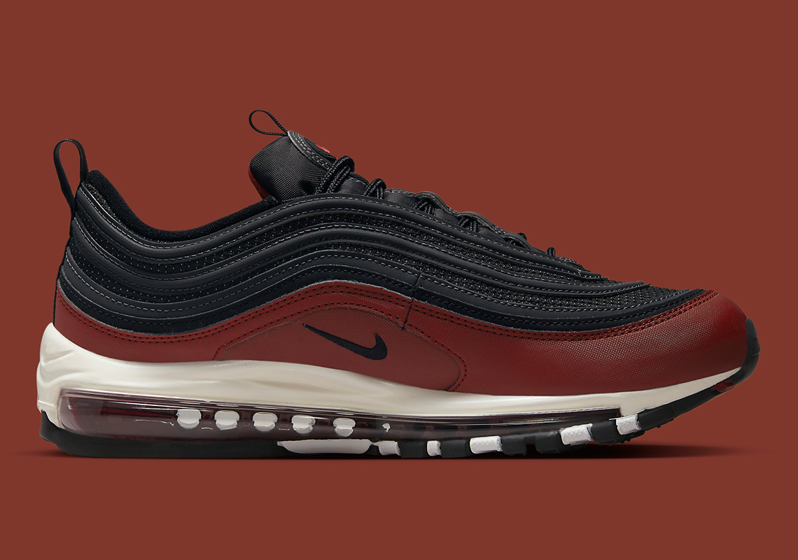 Nike 97 black with red clearance tick