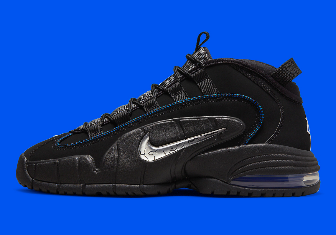 Penny hardaway shoes hot sale black and blue