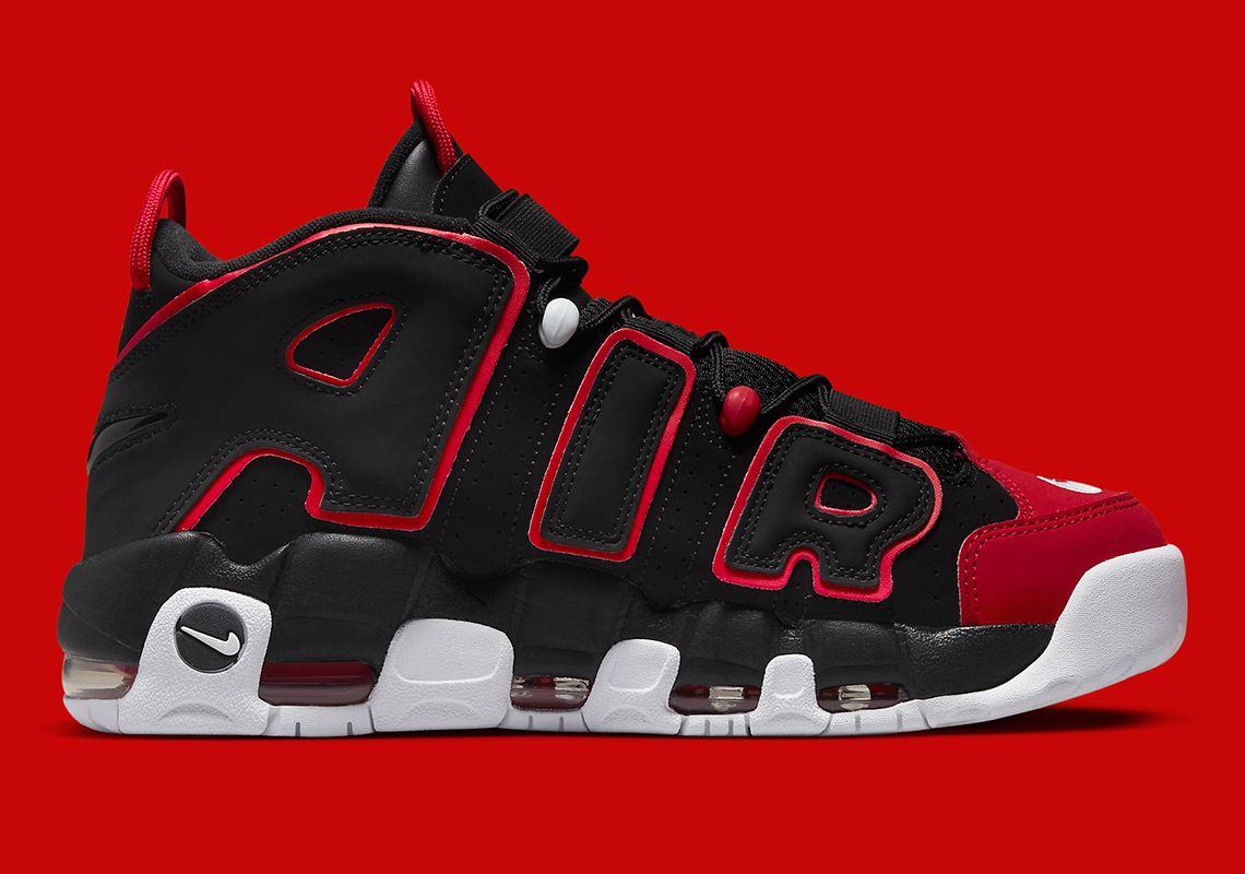 nike air more uptempo red black FD0274 001 3