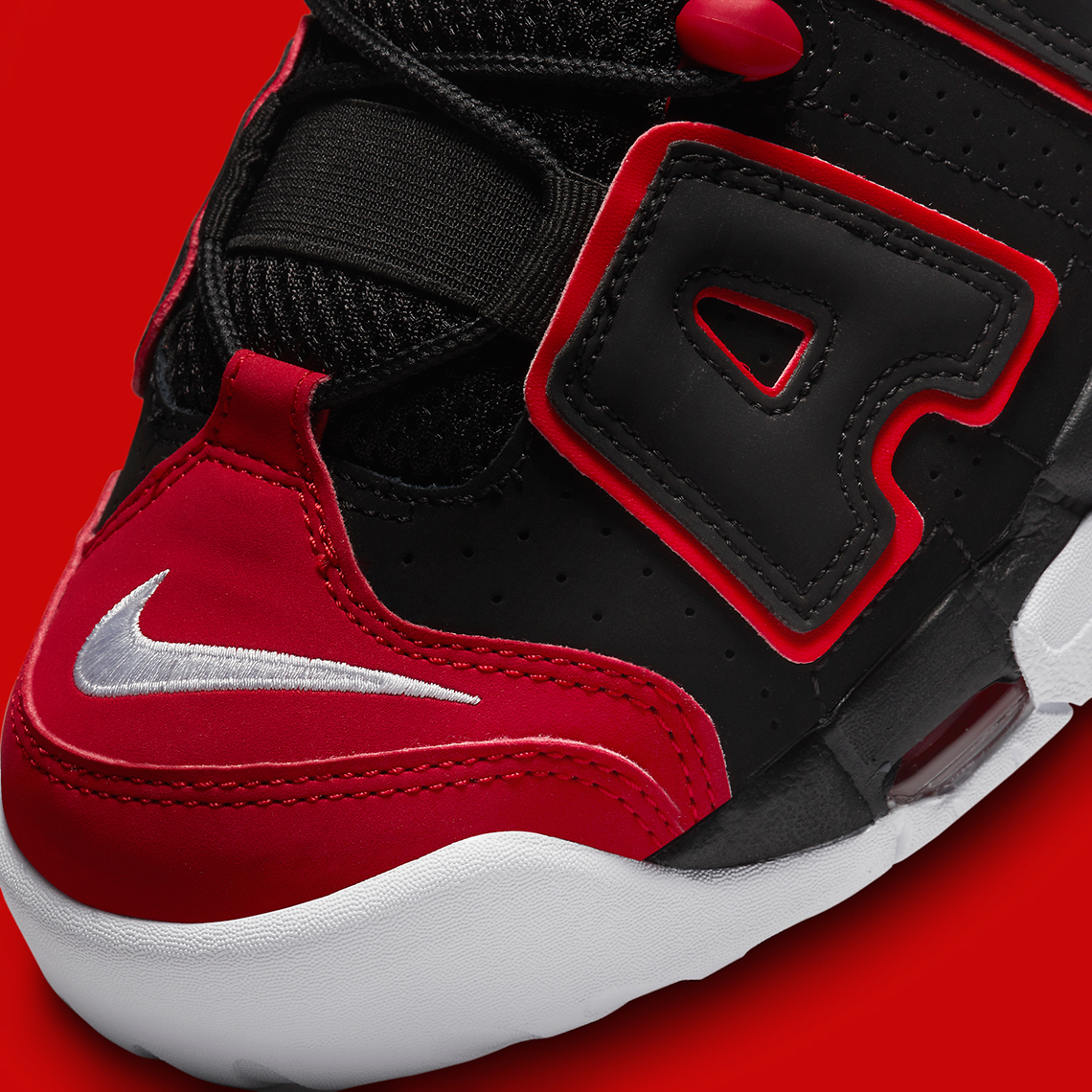 Nike Air More Uptempo Red Black Fd0274 001 6