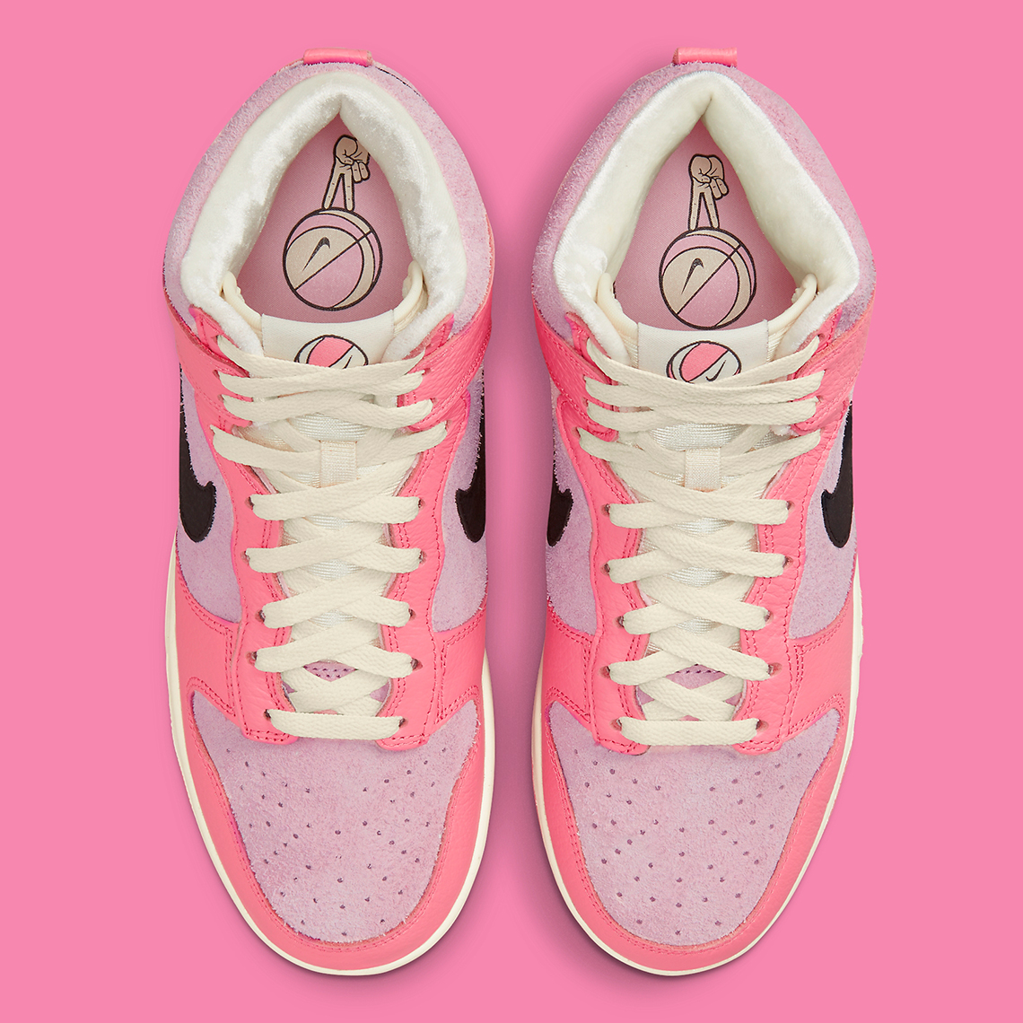 Nike Dunk High Hoops Pack Pink Dx3359 600 4