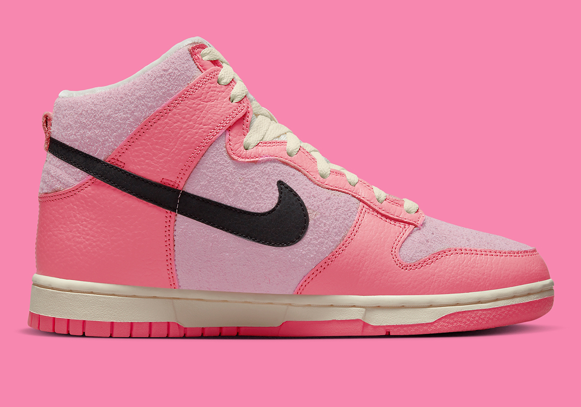 Nike Dunk High Hoops Pack Pink Dx3359 600 8