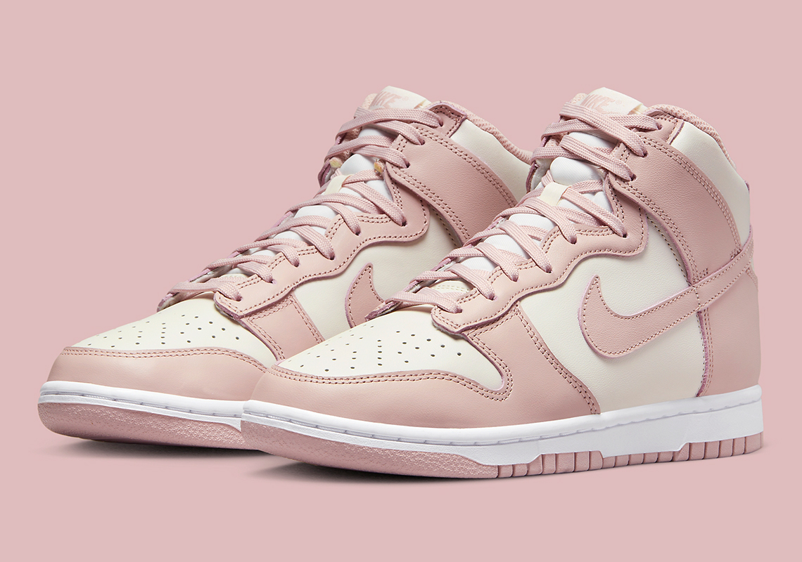 nike dunk pink oxford