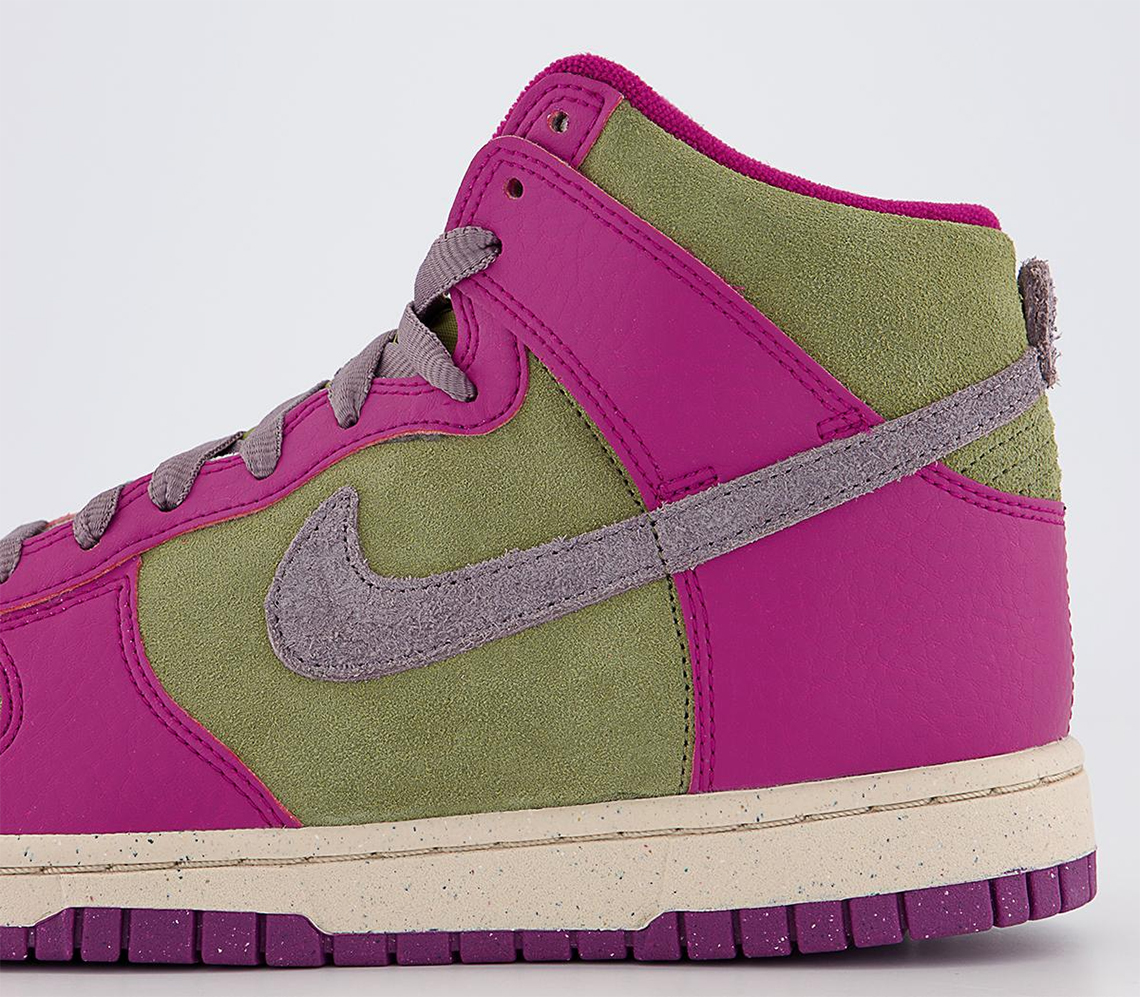 Nike Dunk High Plum Olive 4