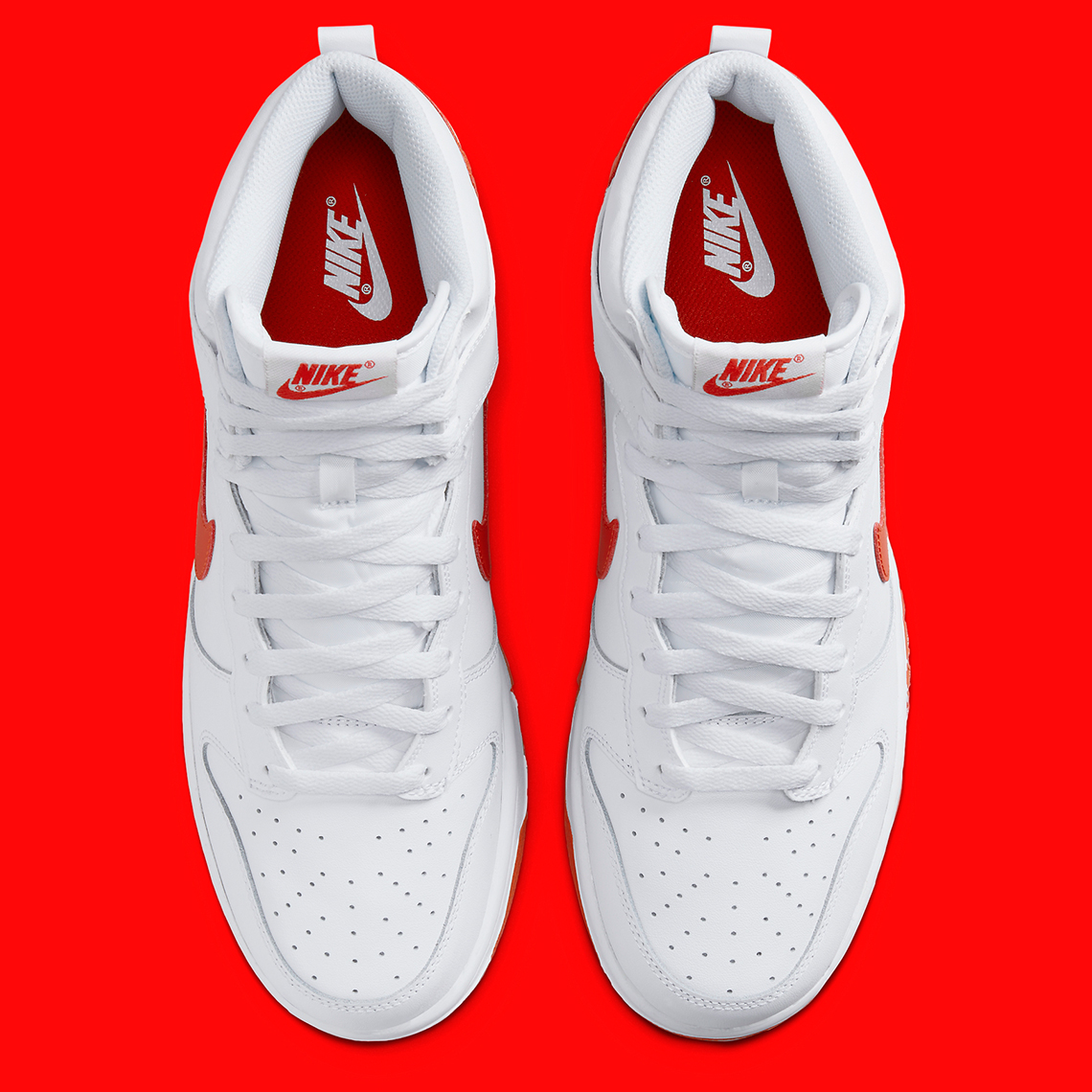 Nike Dunk High White Picante Red Dv0828 100 1