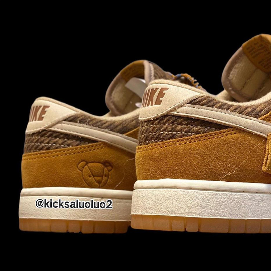 Nike Dunk Low Brown Bear Sample 1