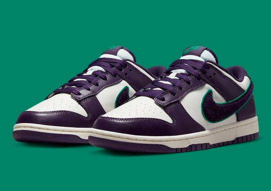 nike dunk low chenille purple teal DQ7683 100 3