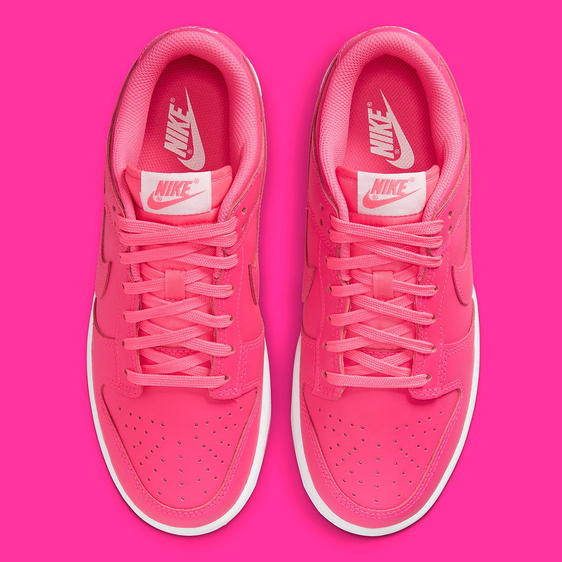Zapatillas de lona en blanco Charge de Nike SB Hot Pink Dz5196 600 1