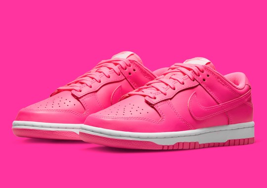 Official Images Of The Nike Dunk Low “Hot Pink”