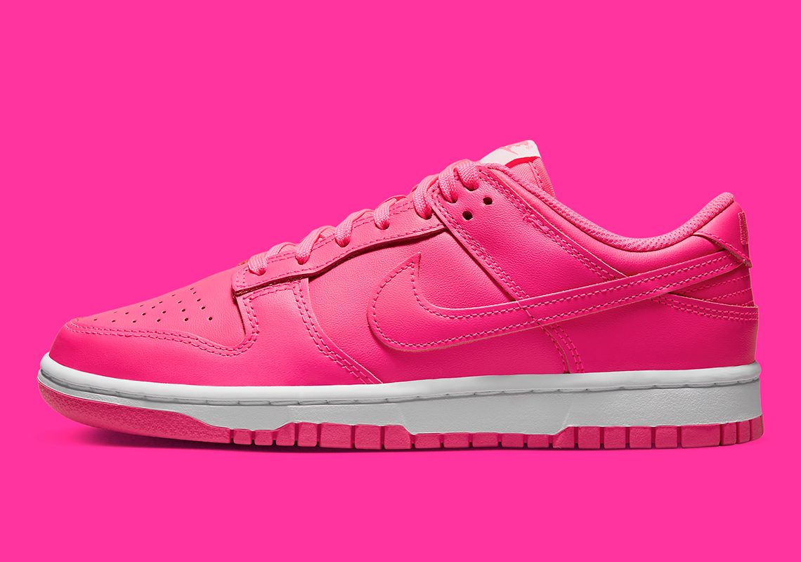 THIS DUNK IS ON TREND! HYPER PINK Nike Dunk Low On Foot Review and