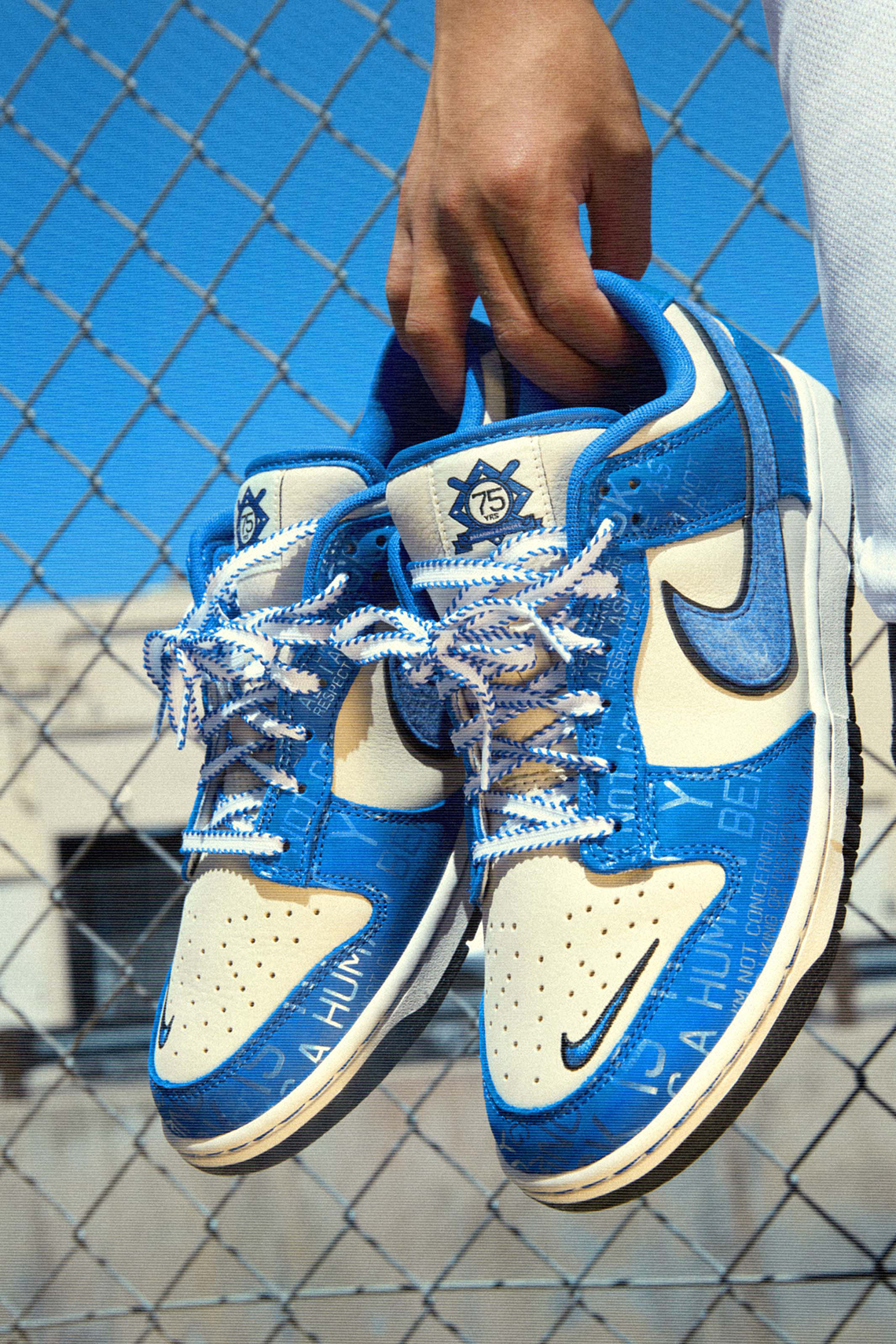 PITCHIN LACES‼️⚾️ SWAPPED… NIKE DUNK “JACKIE ROBINSON