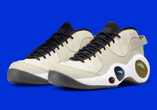 The Nike Zoom Flight 95 "Light Orewood Brown" Gets Pops Of Primary Colors