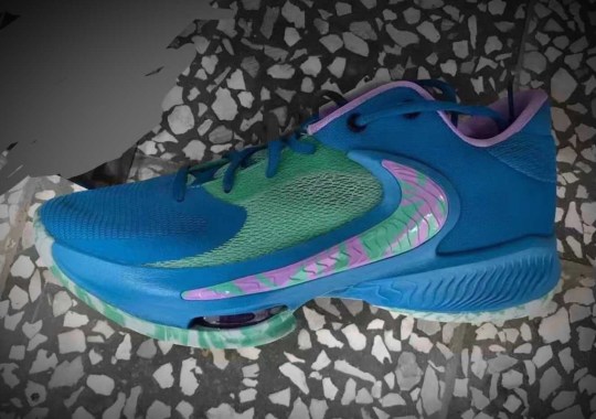 First Look At The Nike Zoom Freak 4 "Laser Blue"