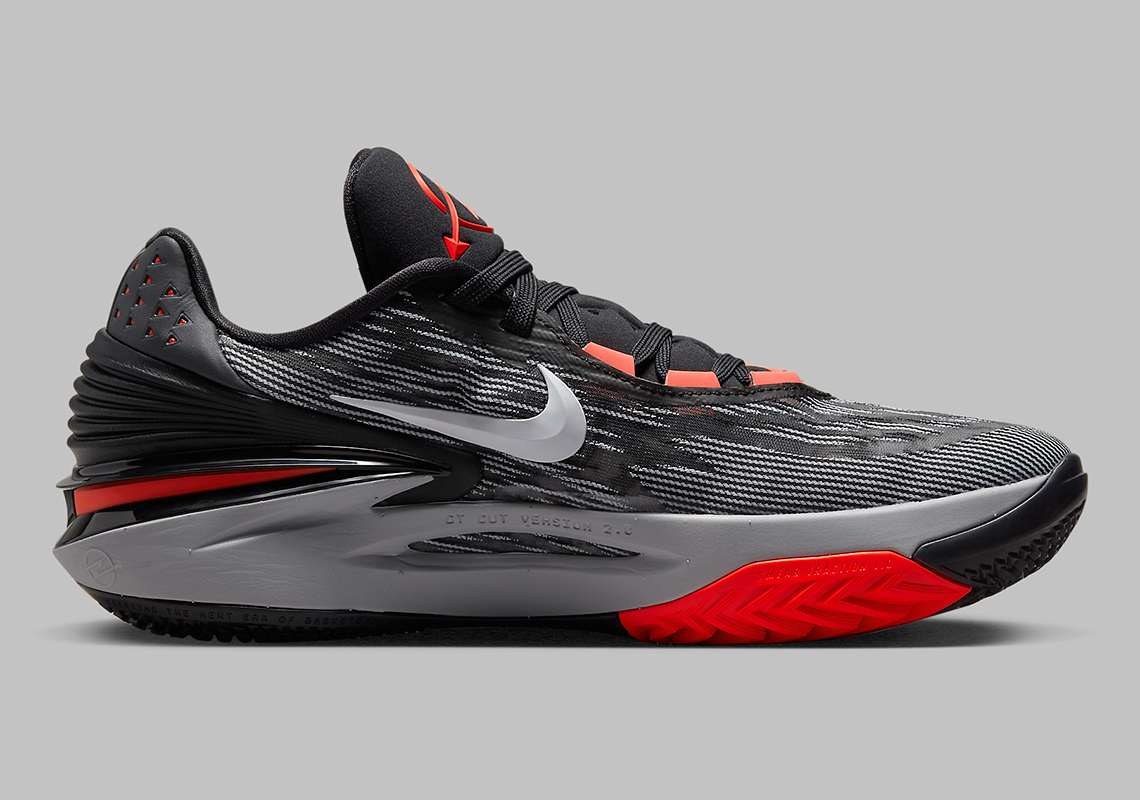 nike zoom gt cut 2 black anthracite bright crimson DJ6015 001 3