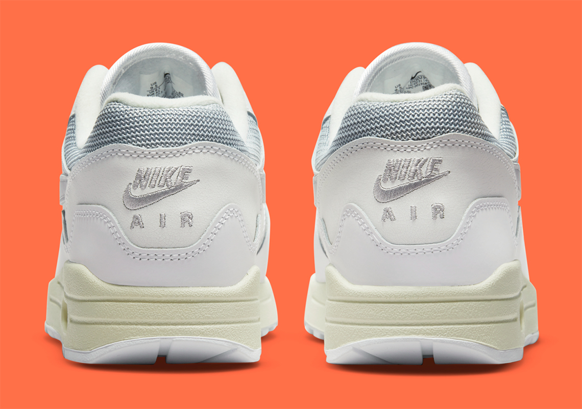 patta nike air max 1 white silver DQ0299 100 3