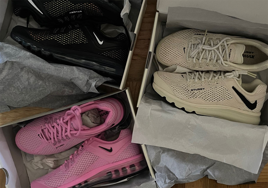 Stussy x Nike Air Max 2013 2015 Pink Release Info | SneakerNews.com
