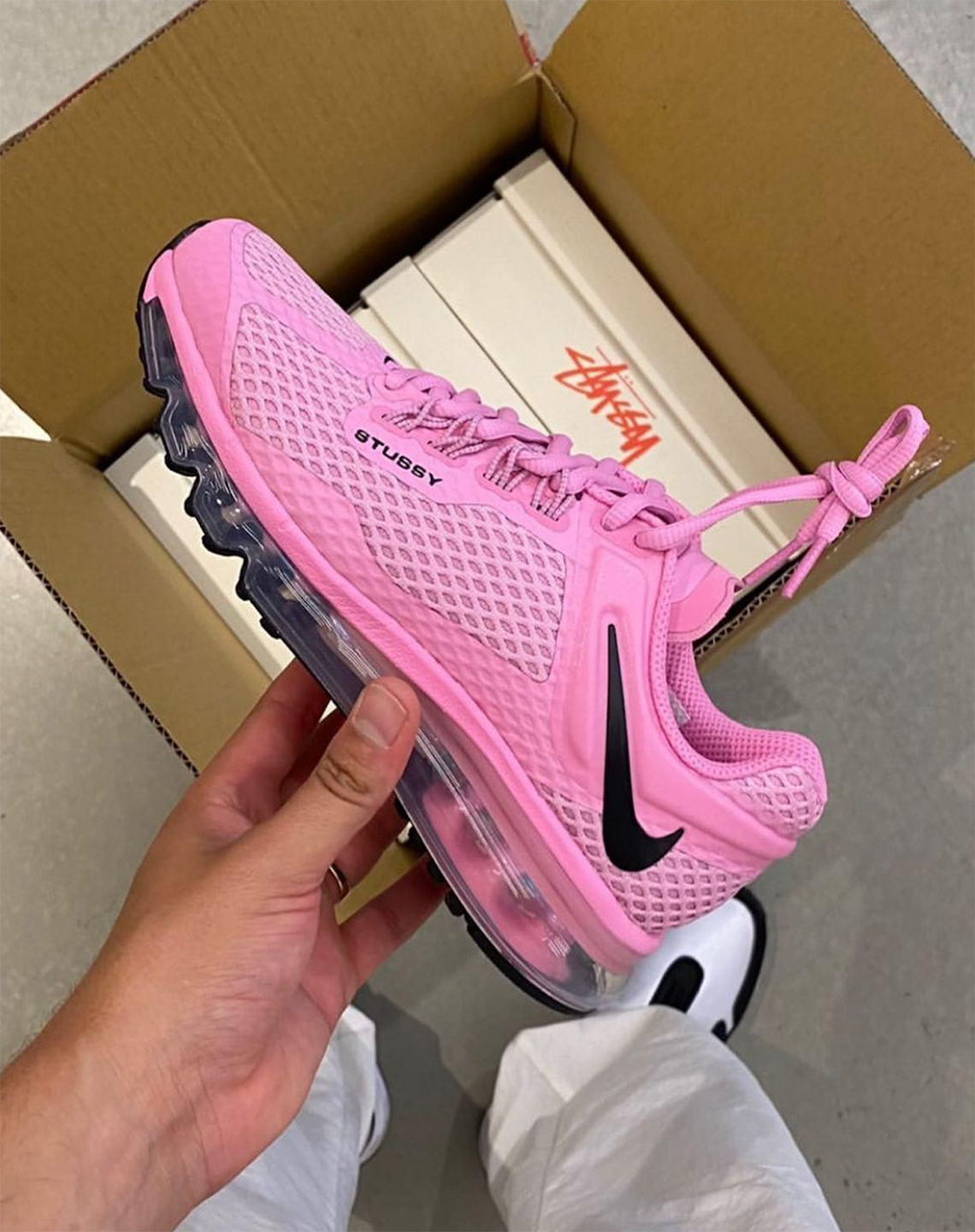Stussy Nike Air Max Pink