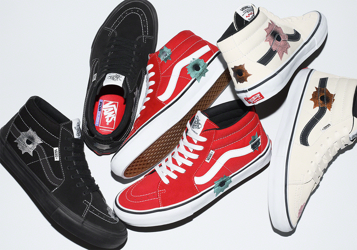 Supreme Nate Lowman Vans Grosso Mid Release Date