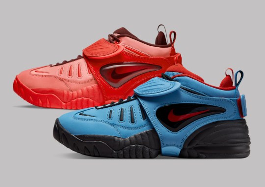 Official Images Of The AMBUSH x Nike Air Adjust Force In Blue And Orange