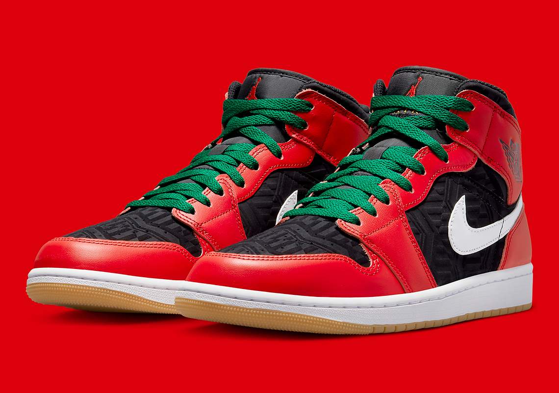 Air Jordan 1 Mid Christmas DQ8417-006 Release Info