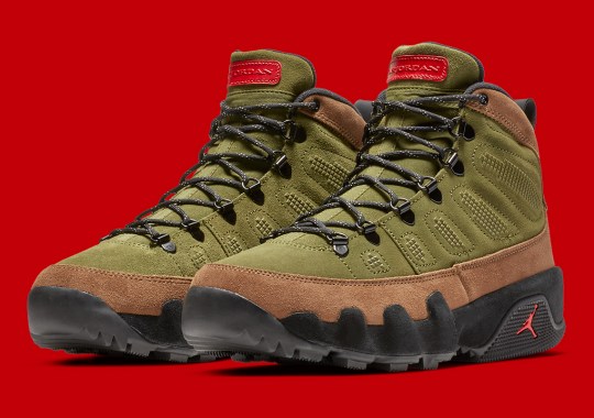 The Air Jordan 9 Boot NRG Returns In "Beef And Broccoli" Colorway