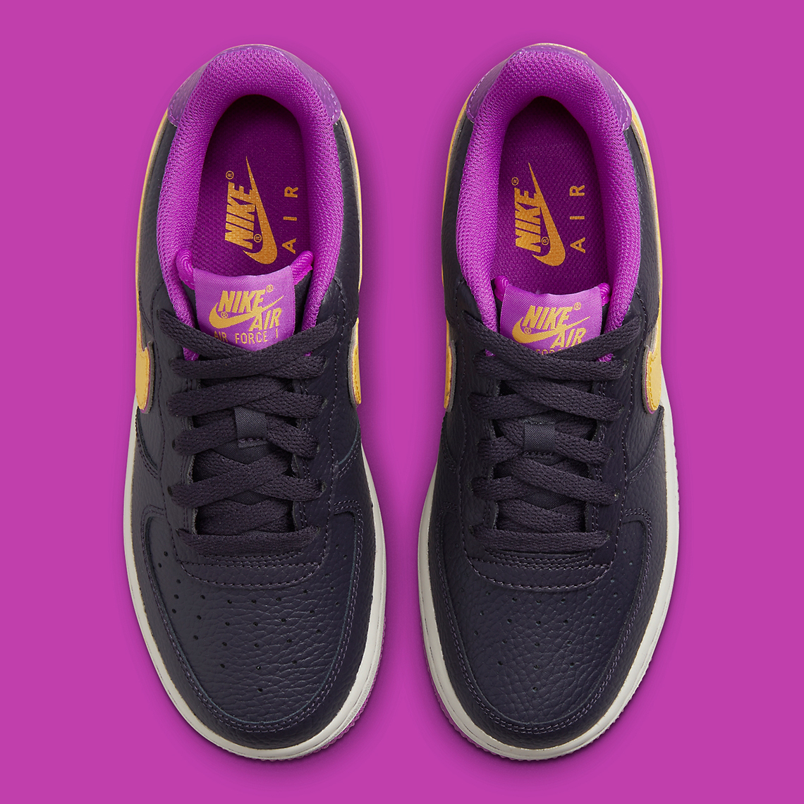 Nike Air Force 1 Low Gs Purple Gold Dx5805 500 3