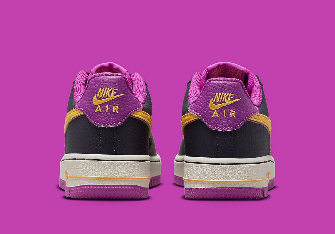 A Nike Air Force 1 Colorway For Lakers Fans •