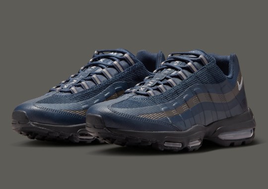 The Nike Air Max 95 Ultra Appears In Subtle Navy