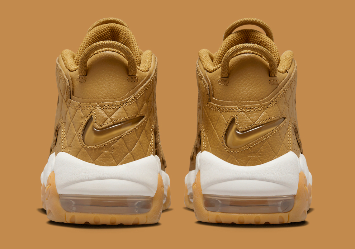 Nike Air More Uptempo Quilted Wheat Dx3375 700 1