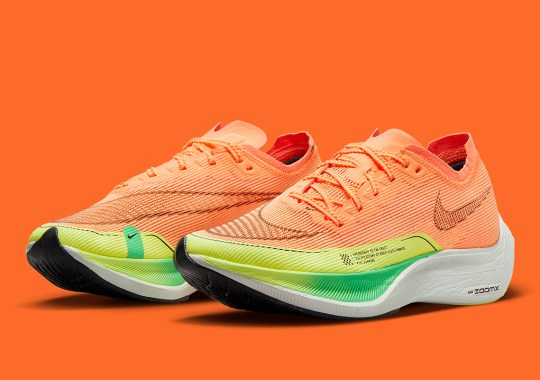 Orange And Volt Neons Brighten Up The Latest Nike ZoomX VaporFly NEXT% 2