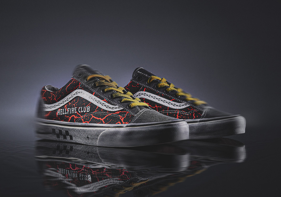 Stranger things vans X Eddie Munson 2024