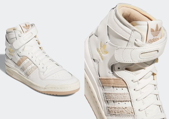 The Latest adidas Forum 84 Hi Appears With Exposed Foam Collars