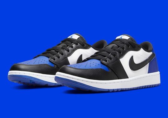 The Air Jordan 1 Low Golf “Royal Toe” Is Available Now