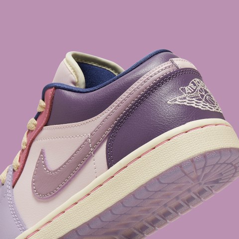 Air Jordan 1 Low WMNS Pink Purple DZ2768-651 | SneakerNews.com