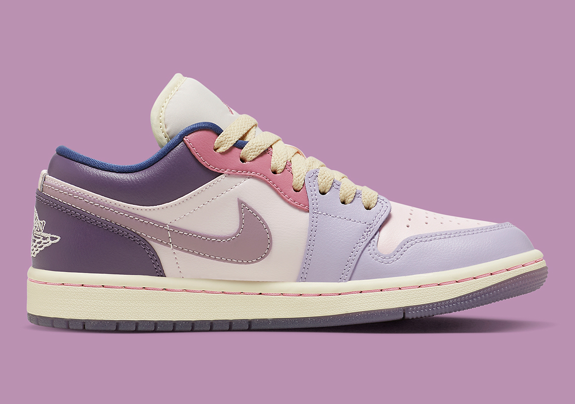 Air jordan 1 shop purple and pink