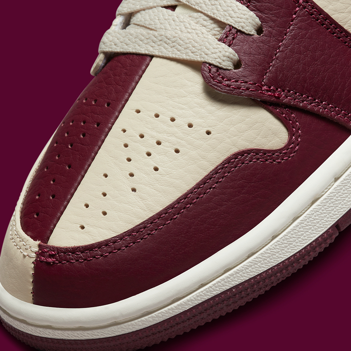 Air Jordan 1 Mid Cherrywood - Basket4Ballers