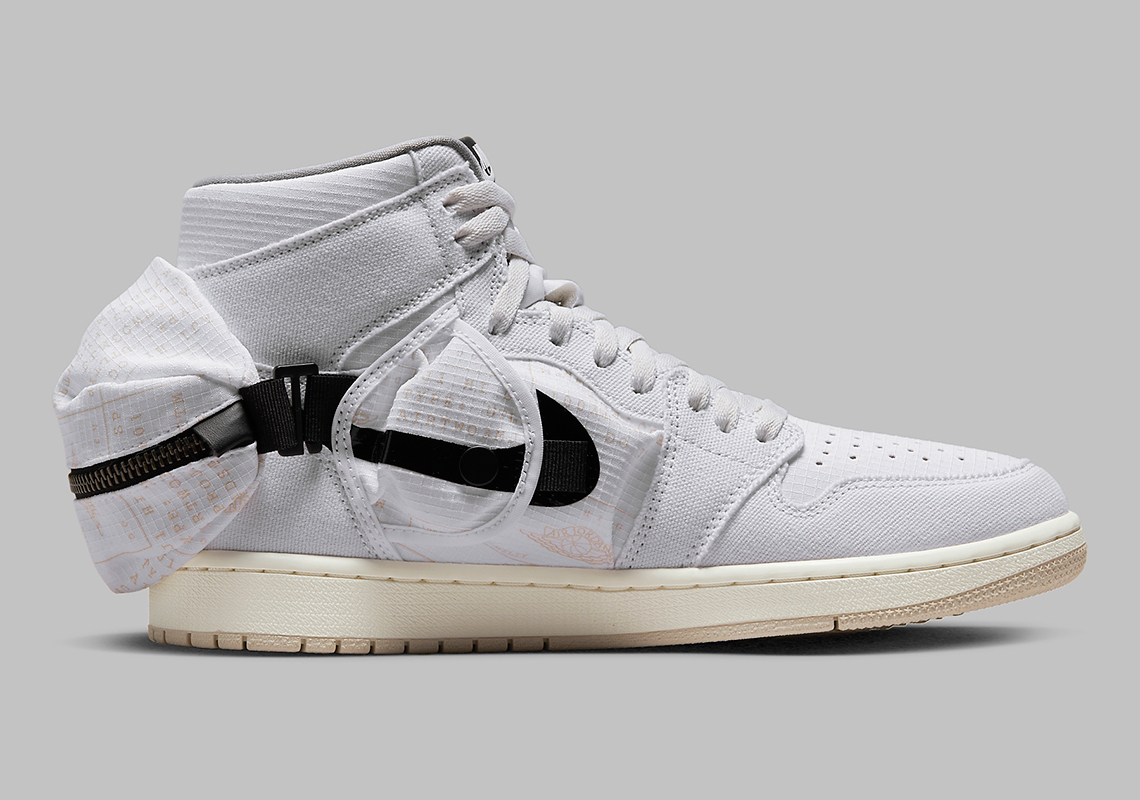 Air Jordan 1 Stash White Nylon Do8727 100 9